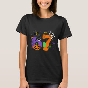 Funny 67 Six Seven Halloween Meme Gen Alpha T-Shirt