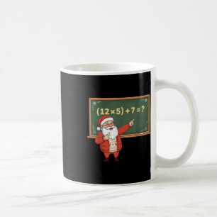 Funny 67 Six Seven Math Teacher Christmas Meme Equ Coffee Mug