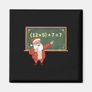 Funny 67 Six Seven Math Teacher Christmas Meme Equ Magnet