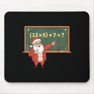 Funny 67 Six Seven Math Teacher Christmas Meme Equ Mouse Pad