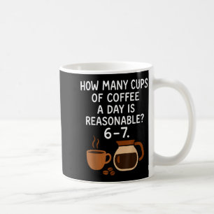 Funny 67 Six Seven Meme Coffee Lover Teacher  Coffee Mug