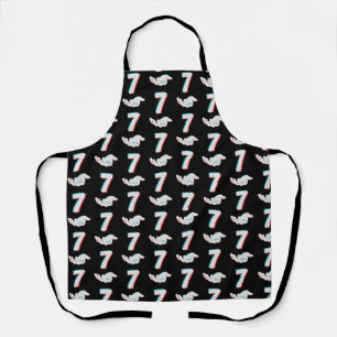 Funny 67 Six Seven Meme Couple Matching Apron