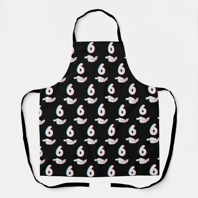 Funny 67 Six Seven Meme Couple Matching  Apron (Front)
