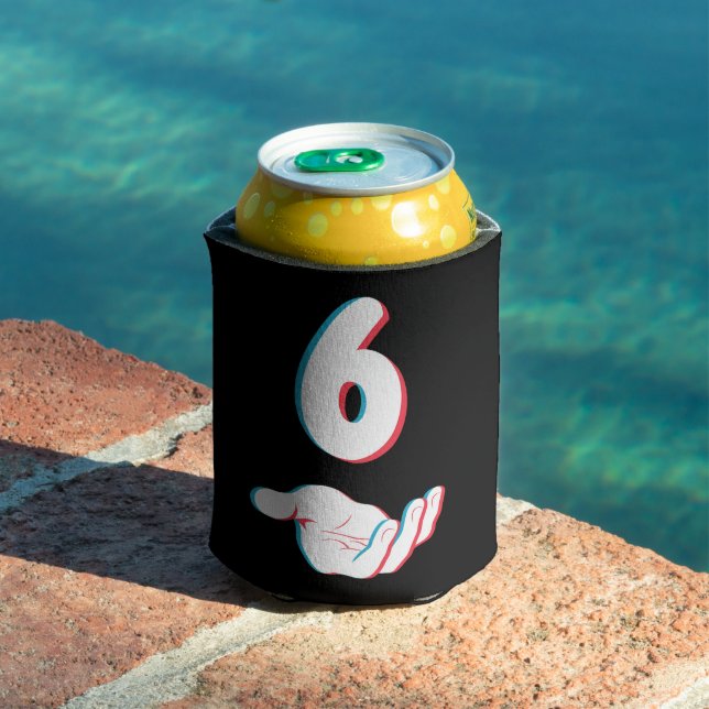 Funny 67 Six Seven Meme Couple Matching  Can Cooler (In Situ Pool)