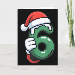 Funny 67 Six Seven Meme Couple Matching Christmas Card