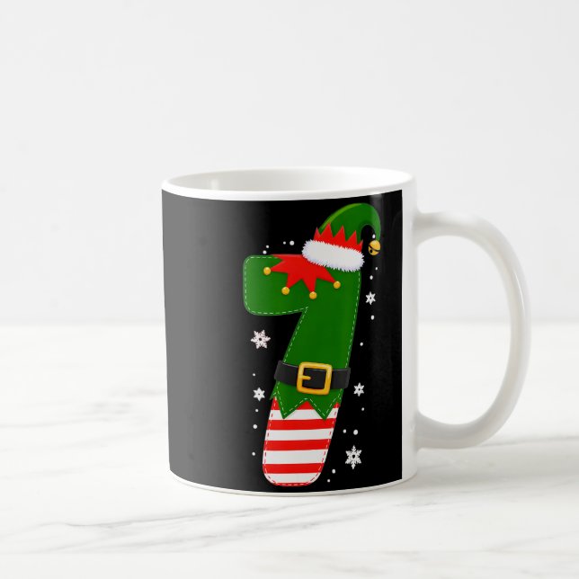 Funny 67 Six Seven Meme Couple Matching Christmas  Coffee Mug (Right)