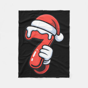 Funny 67 Six Seven Meme Couple Matching Christmas Fleece Blanket