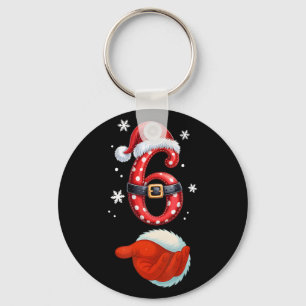 Funny 67 Six Seven Meme Couple Matching Christmas  Key Ring