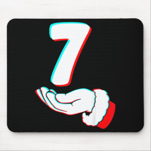 Funny 67 Six Seven Meme Couple Matching Christmas  Mouse Pad