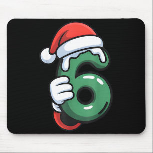 Funny 67 Six Seven Meme Couple Matching Christmas  Mouse Pad