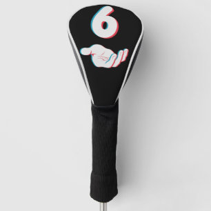Funny 67 Six Seven Meme Couple Matching Golf Head Cover