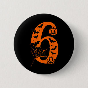 Funny 67 Six Seven Meme Couple Matching Halloween  6 Cm Round Badge