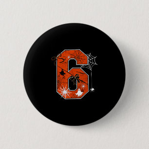 Funny 67 Six Seven Meme Couple Matching Halloween  6 Cm Round Badge