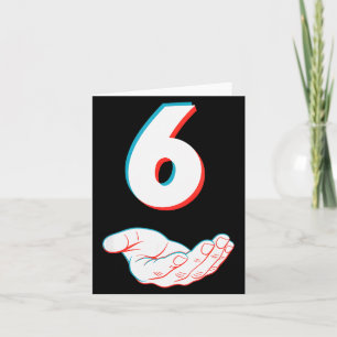 Funny 67 Six Seven Meme Couple Matching Halloween  Card