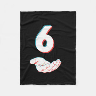 Funny 67 Six Seven Meme Couple Matching Halloween Fleece Blanket