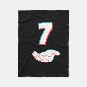 Funny 67 Six Seven Meme Couple Matching Halloween Fleece Blanket