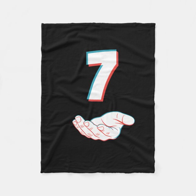 Funny 67 Six Seven Meme Couple Matching Halloween  Fleece Blanket (Front)