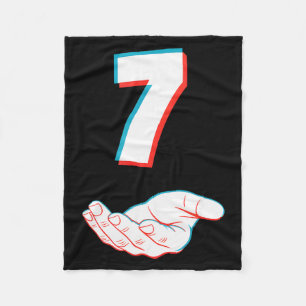 Funny 67 Six Seven Meme Couple Matching Halloween Fleece Blanket