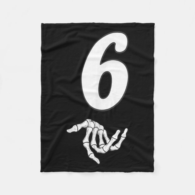 Funny 67 Six Seven Meme Couple Matching Halloween  Fleece Blanket (Front)