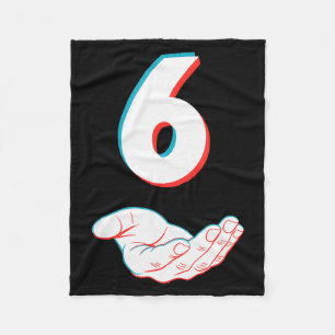 Funny 67 Six Seven Meme Couple Matching Halloween Fleece Blanket