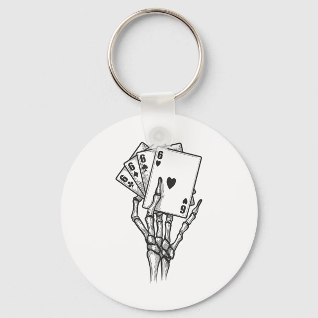 Funny 67 Six Seven Meme Couple Matching Halloween  Key Ring (Front)