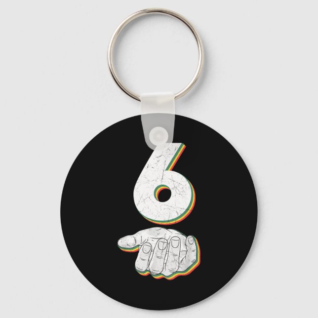 Funny 67 Six Seven Meme Couple Matching Halloween  Key Ring (Front)