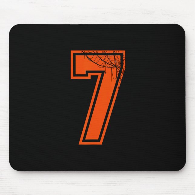 Funny 67 Six Seven Meme Couple Matching Halloween  Mouse Pad (Front)
