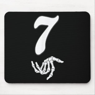 Funny 67 Six Seven Meme Couple Matching Halloween  Mouse Pad