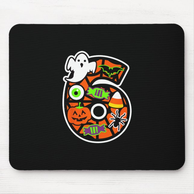 Funny 67 Six Seven Meme Couple Matching Halloween  Mouse Pad (Front)