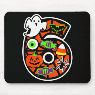 Funny 67 Six Seven Meme Couple Matching Halloween  Mouse Pad