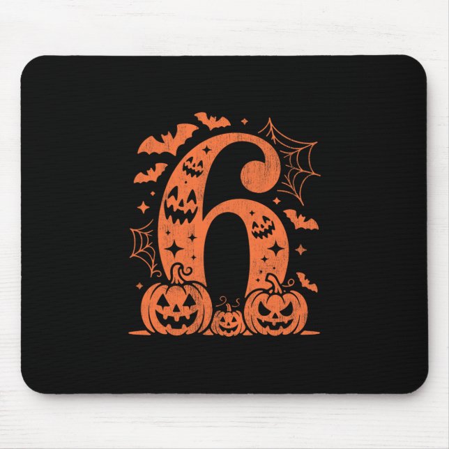 Funny 67 Six Seven Meme Couple Matching Halloween  Mouse Pad (Front)