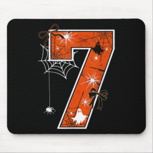 Funny 67 Six Seven Meme Couple Matching Halloween Mouse Pad