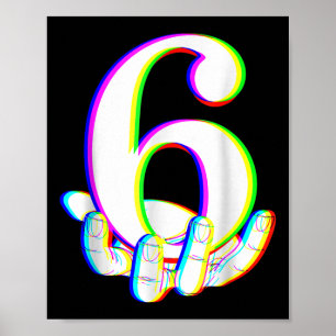 Funny 67 Six Seven Meme Couple Matching Halloween Poster