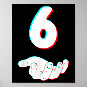 Funny 67 Six Seven Meme Couple Matching Halloween Poster