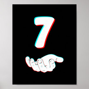 Funny 67 Six Seven Meme Couple Matching Halloween  Poster