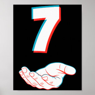 Funny 67 Six Seven Meme Couple Matching Halloween Poster