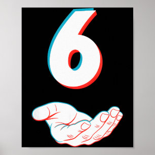 Funny 67 Six Seven Meme Couple Matching Halloween Poster