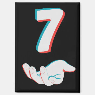 Funny 67 Six Seven Meme Couple Matching Magnet