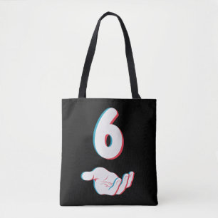 Funny 67 Six Seven Meme Couple Matching  Tote Bag