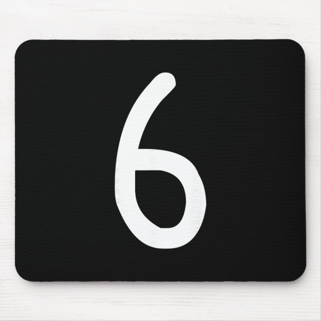 Funny 67 Six Seven Meme Matching Halloween Costume Mouse Pad (Front)