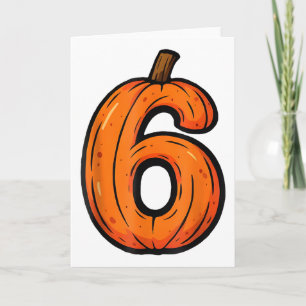 Funny 67 Six Seven Pumpkin Couple Matching Hallowe Card