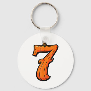 Funny 67 Six Seven Pumpkin Couple Matching Hallowe Key Ring