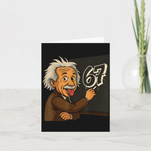 Funny 67 Teacher Humor Gift For Students Card
