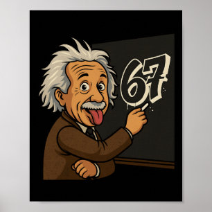 Funny 67 Teacher Humor Gift For Students Poster