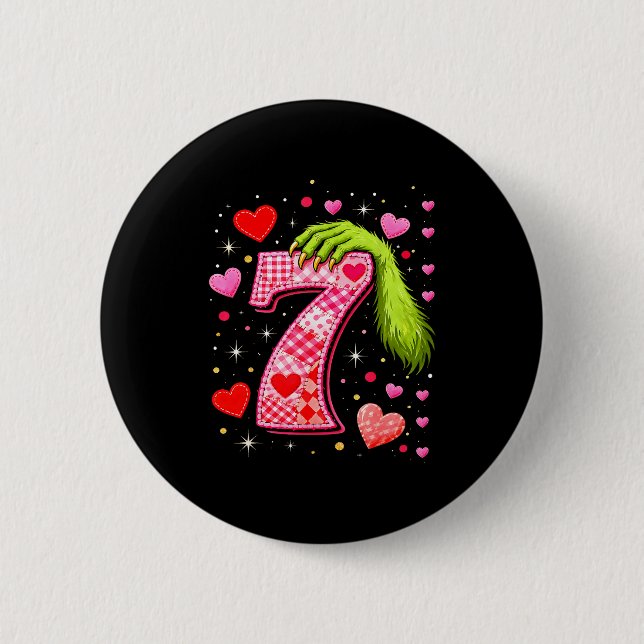 Funny 67 Valentine Meme Couple Matching Love  6 Cm Round Badge (Front)