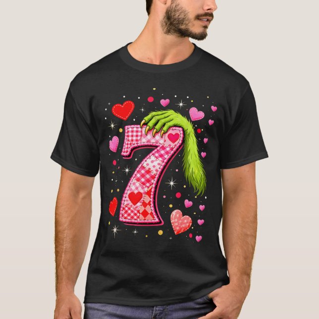 Funny 67 Valentine Meme Couple Matching Love  T-Shirt (Front)