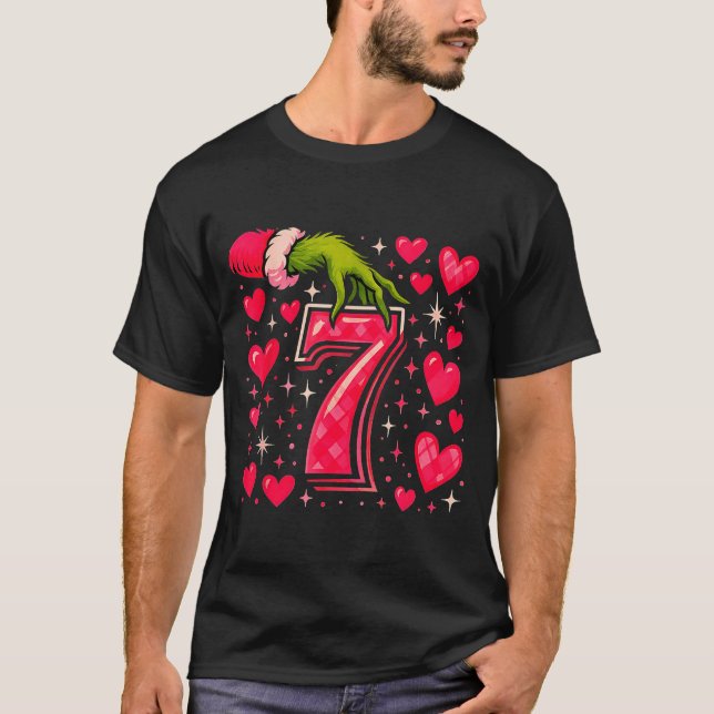 Funny 67 Valentine Meme Couple Matching Love  T-Shirt (Front)