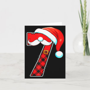 Funny 6 7 Couples Christmas Costume Matching Outfi Card