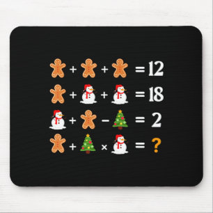 Funny 6 7 Meme Christmas Order Of Operations Math  Mouse Pad