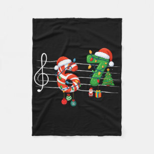 Funny 6 7 Music Teacher 67 Meme Six Seven Christma Fleece Blanket